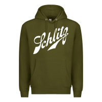 Army Green schlitz Premium Hoodie - artisFamous