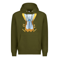 Army Green beauty and the beast coat costume halloween t shirt Premium Hoodie - artisFamous