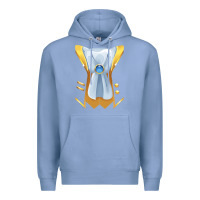 Colony Blue beauty and the beast coat costume halloween t shirt Premium Hoodie - artisFamous