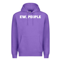 Purple Ew people Premium Hoodie - artisFamous