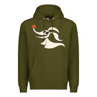 Army Green halloween nightmare before christmas zero tank top Premium Hoodie - artisFamous