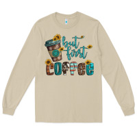 Mushroom but first coffee Long Sleeve Tee - Artiststas