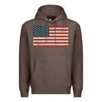 Coffee american flag Premium Hoodie - artisFamous