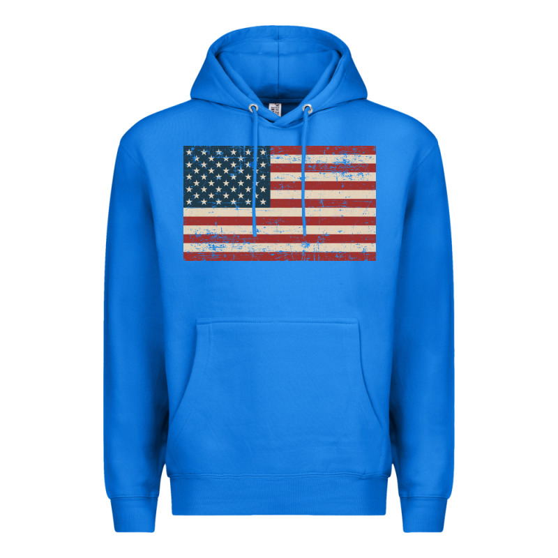 American Flag Premium Hoodie by artisFamous | Teevron