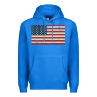 True Royal american flag Premium Hoodie - artisFamous