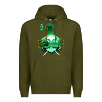 Army Green Zoro Premium Hoodie - artisFamous