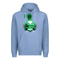 Colony Blue Zoro Premium Hoodie - artisFamous