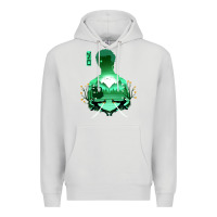 Dove Grey Zoro Premium Hoodie - artisFamous