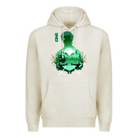 Oatmeal Heather Zoro Premium Hoodie - artisFamous