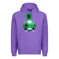 Purple Zoro Premium Hoodie - artisFamous