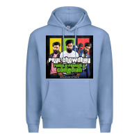 Colony Blue friendly comedian paul chowdhry stand up Premium Hoodie - artisFamous