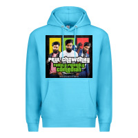Ocean Blue friendly comedian paul chowdhry stand up Premium Hoodie - artisFamous