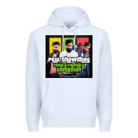 White friendly comedian paul chowdhry stand up Premium Hoodie - artisFamous