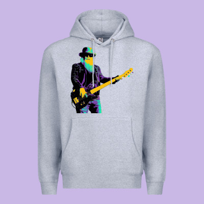 Legends Bassis Dusty Hill Premium Hoodie Designed By Artisfamous