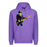 Purple legends bassis dusty hill Premium Hoodie - artisFamous