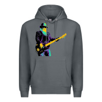 Rock legends bassis dusty hill Premium Hoodie - artisFamous