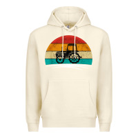 Sandshell vintage tractor Premium Hoodie - artisFamous
