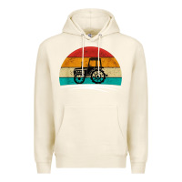 Tofu vintage tractor Premium Hoodie - artisFamous