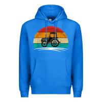 True Royal vintage tractor Premium Hoodie - artisFamous