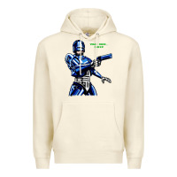 Sandshell 8bit robocop Premium Hoodie - artisFamous