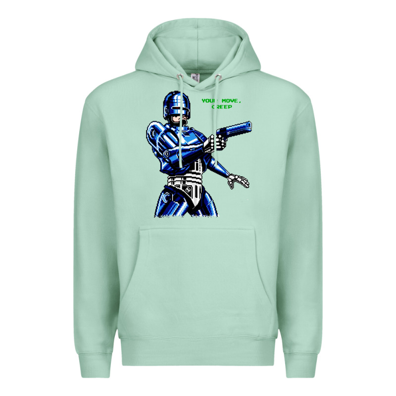 8bit Robocop Premium Hoodie by artisFamous | Teevron
