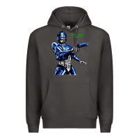 Smoke 8bit robocop Premium Hoodie - artisFamous