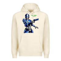Tofu 8bit robocop Premium Hoodie - artisFamous