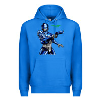 True Royal 8bit robocop Premium Hoodie - artisFamous