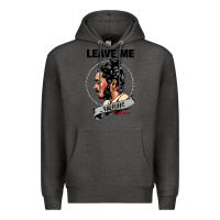 Charcoal Heather leave me malone merch Premium Hoodie - artisFamous