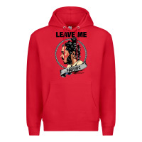 Red leave me malone merch Premium Hoodie - artisFamous