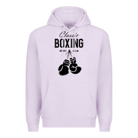 Lilac boxing gym classic Premium Hoodie - artisFamous