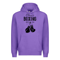 Purple boxing gym classic Premium Hoodie - artisFamous