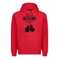 Red boxing gym classic Premium Hoodie - artisFamous