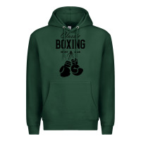 Sports Green boxing gym classic Premium Hoodie - artisFamous