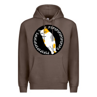 Coffee calico cat Premium Hoodie - artisFamous
