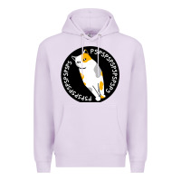 Lilac calico cat Premium Hoodie - artisFamous