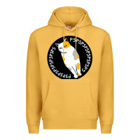 Mustard calico cat Premium Hoodie - artisFamous