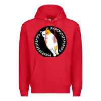 Red calico cat Premium Hoodie - artisFamous