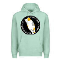 Seafoam calico cat Premium Hoodie - artisFamous
