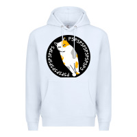 White calico cat Premium Hoodie - artisFamous