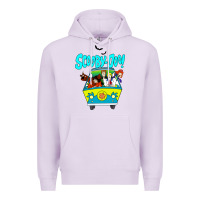 Lilac scooby doo Premium Hoodie - artisFamous
