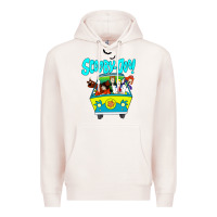 Pale Pink scooby doo Premium Hoodie - artisFamous