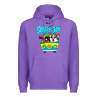 Purple scooby doo Premium Hoodie - artisFamous