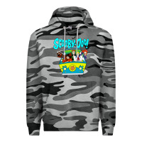 Slate Camo scooby doo Premium Hoodie - artisFamous