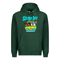 Sports Green scooby doo Premium Hoodie - artisFamous