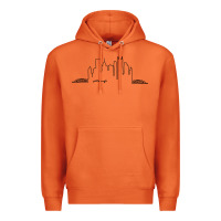 Carrot pittsburgh skyline city Premium Hoodie - artisFamous
