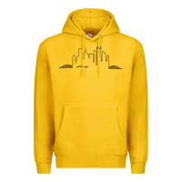 Lemon pittsburgh skyline city Premium Hoodie - artisFamous