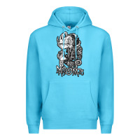 Ocean Blue days n daze Premium Hoodie - artisFamous