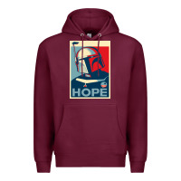 Burgundy boba fett for president Premium Hoodie - artisFamous