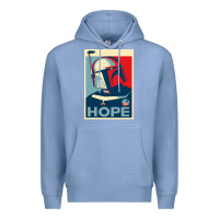 Colony Blue boba fett for president Premium Hoodie - artisFamous